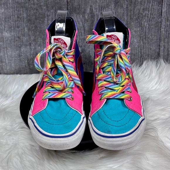 ⭐️Vans Sk8r Colorblock “Girl Power” Hi-Tops - Picture 3 of 13
